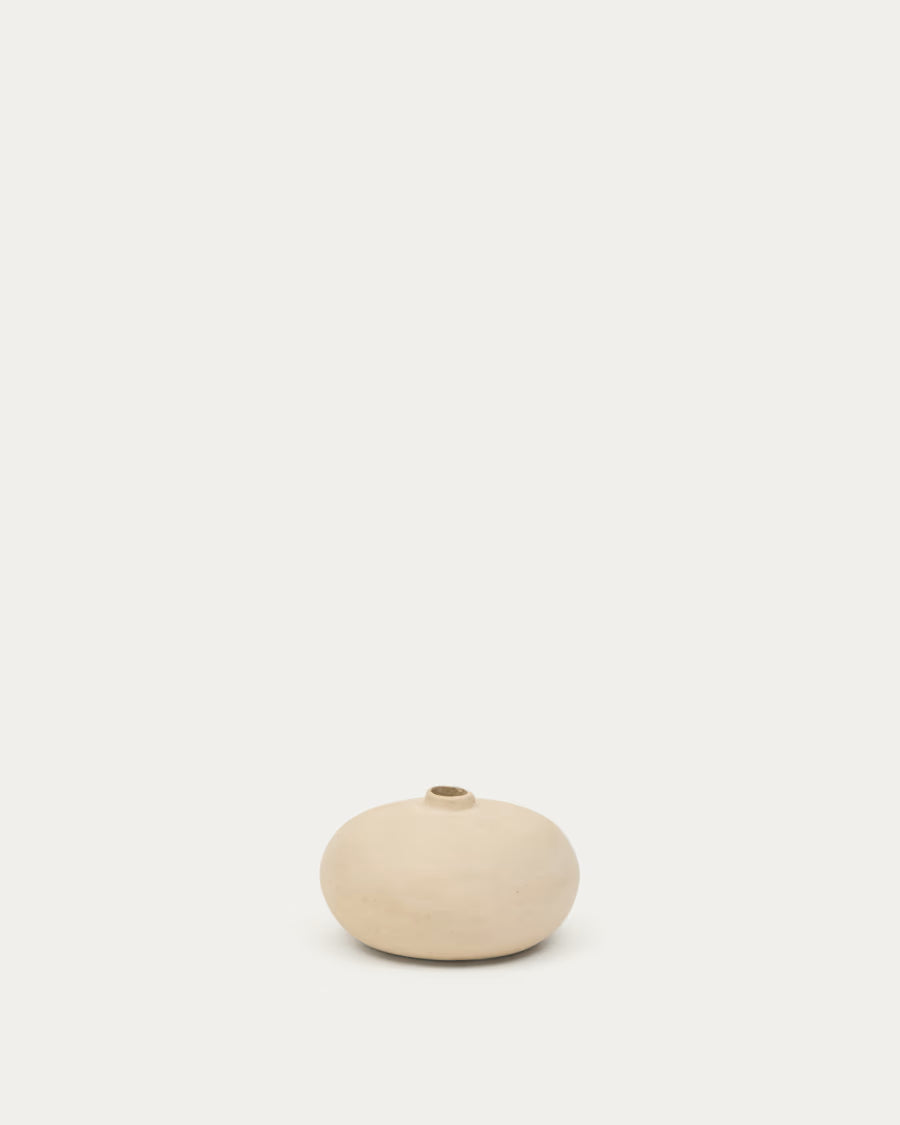 Nivala papier-mache vase 8.5cm.