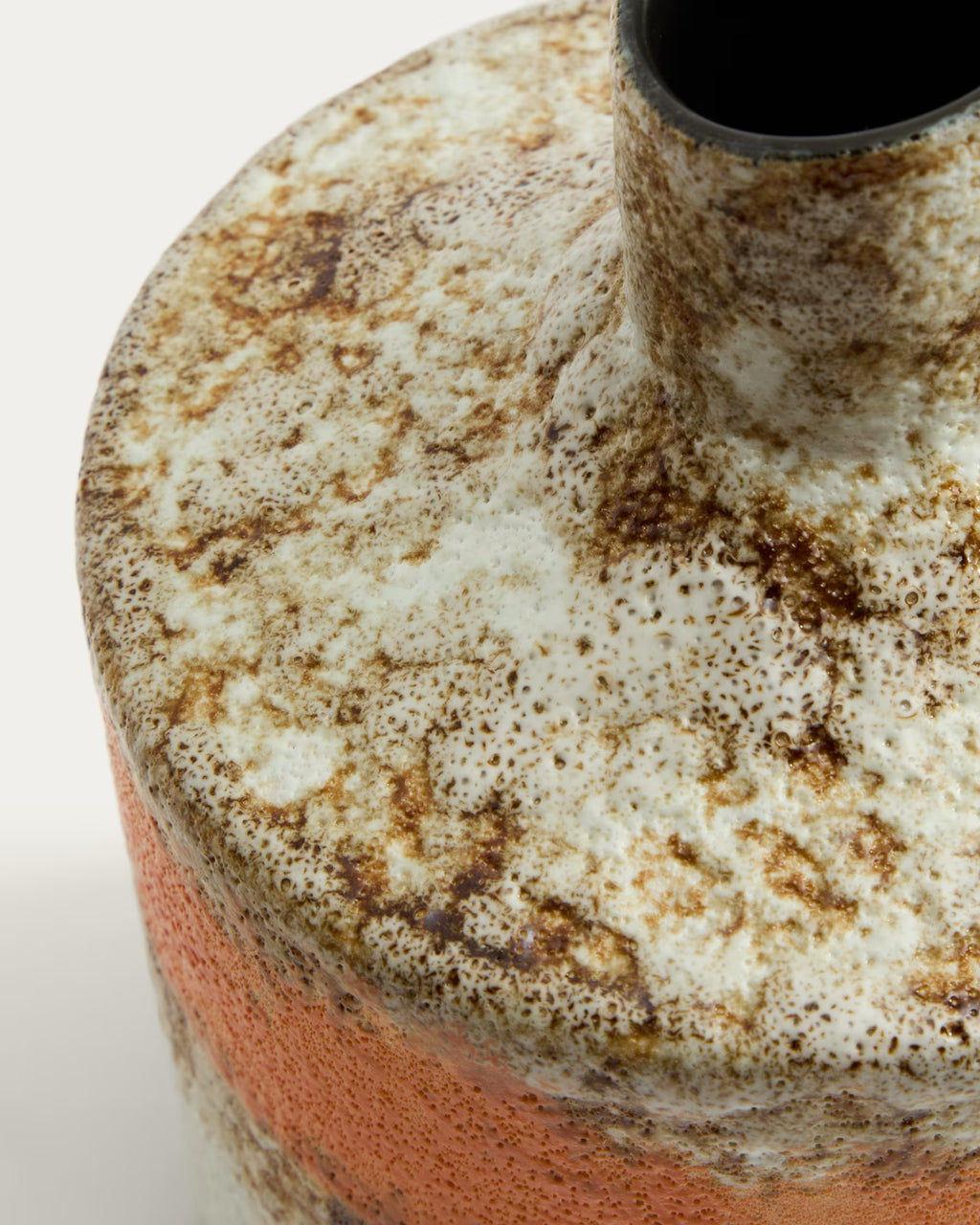 Estin multicolour ceramic vase 25 cm