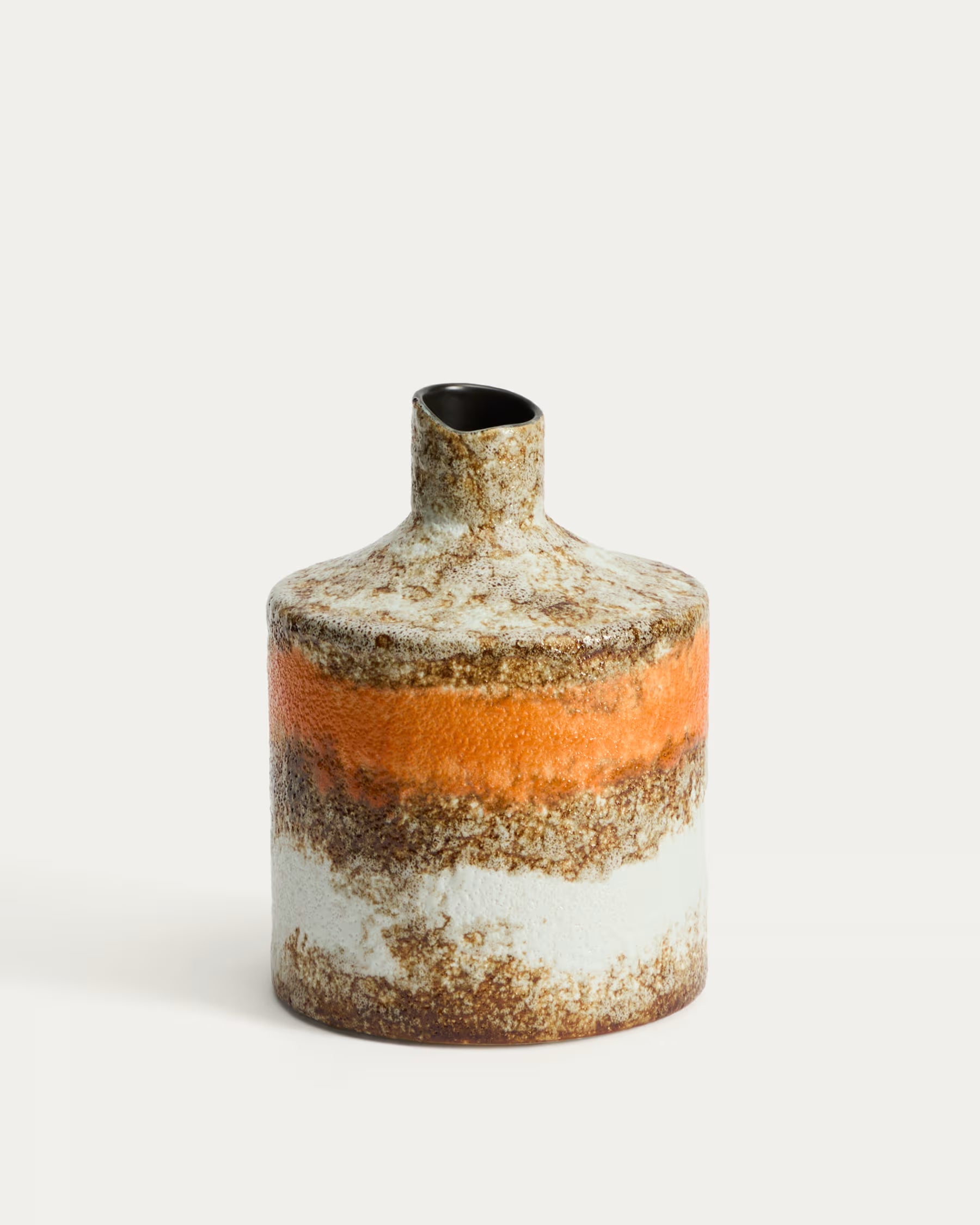 Estin multicolour ceramic vase 25 cm