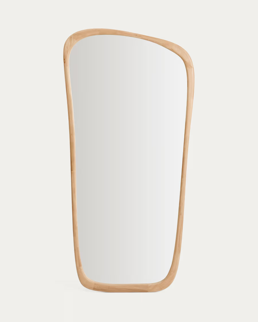 Alura teak wood mirror 94.6 x 192.1cm FSC 100%.