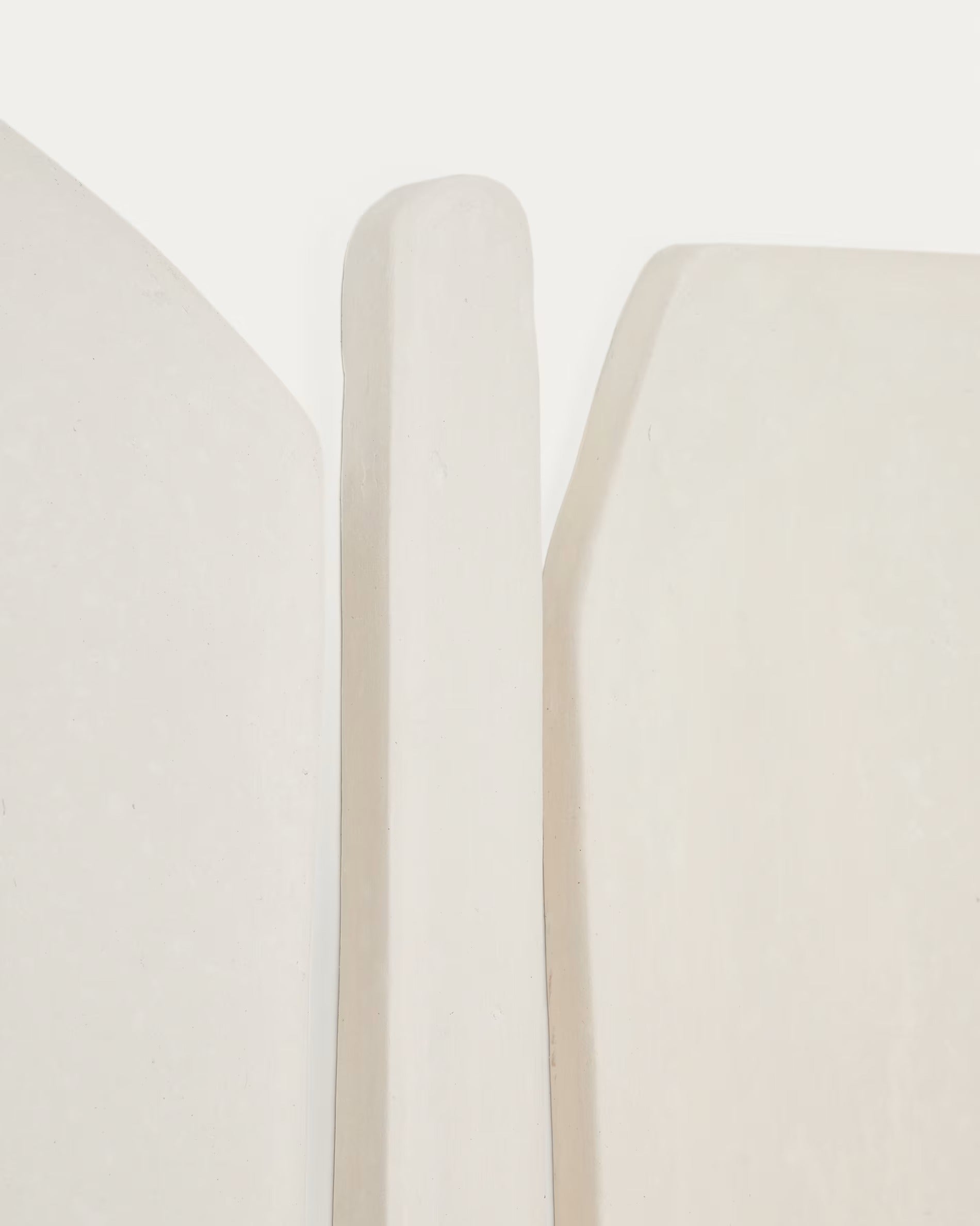 Siluna Set of 4 Wall Panels in White Papier-Mâché