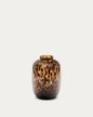 Panth Brown Glass Vase, 25.5cm