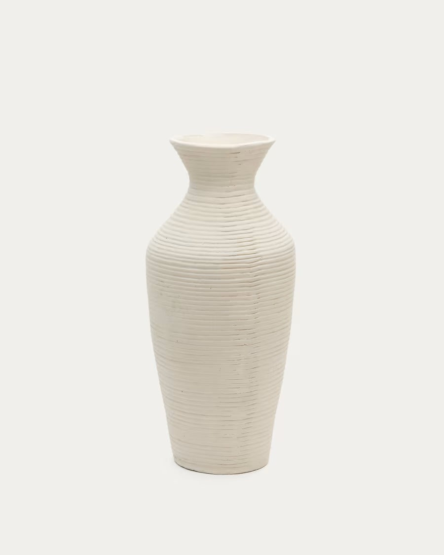 Pria White, Papier Mâché Vase, 72 cm