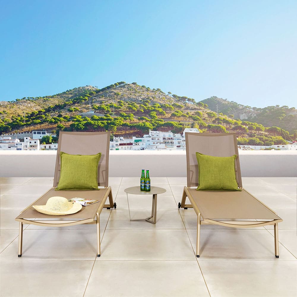 Hydra Sunbed Champagne