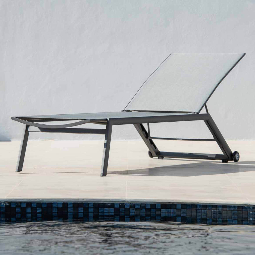Hydra Sunbed Charcaol