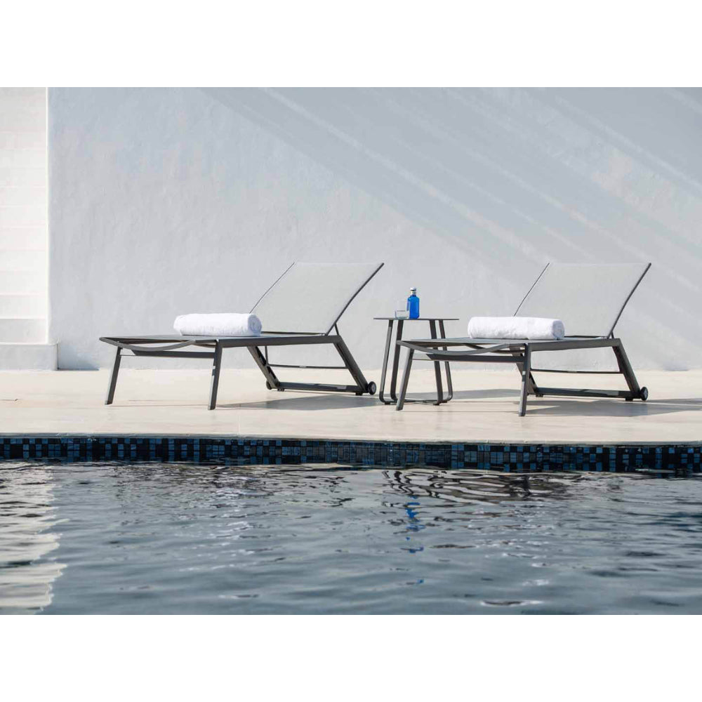 Hydra Sunbed Charcaol