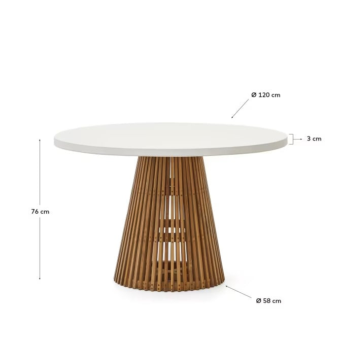 Alcaufar Round Outdoor Table