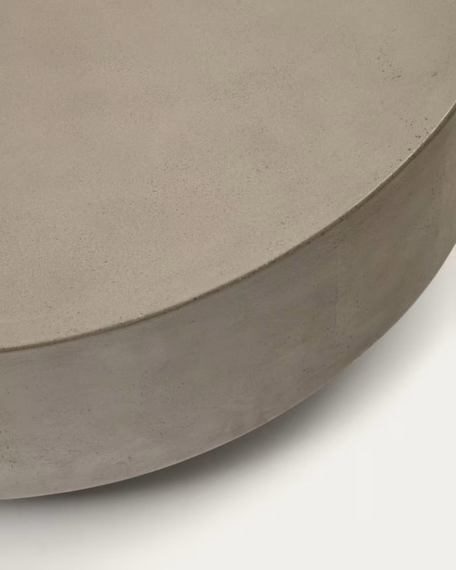 Garbet Cement Coffee Table, ? 80 cm