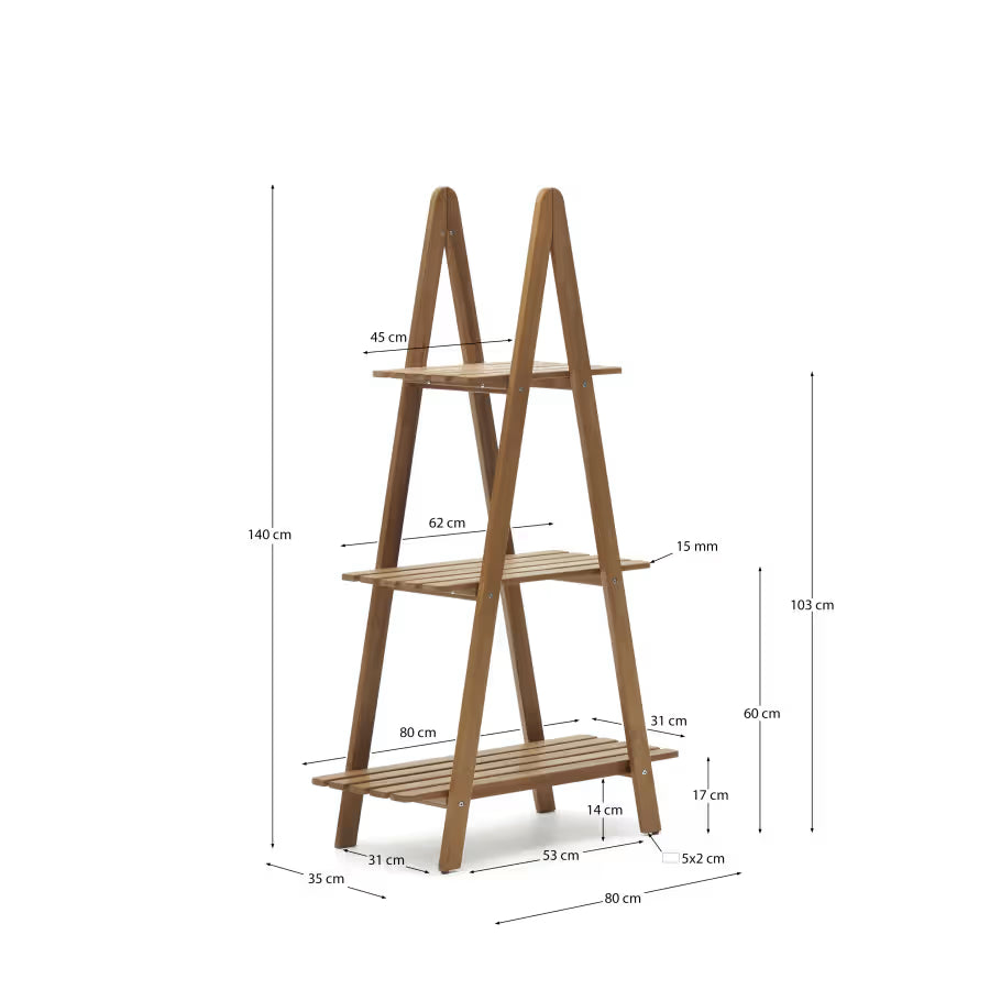 Victora Outdoor Shelving Unit 80x140cm.