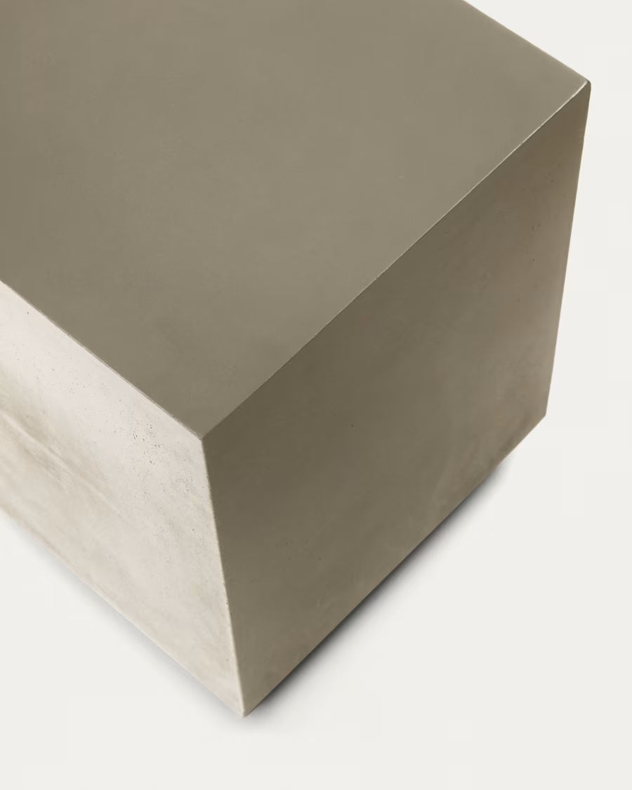 Rustella cement side table# 35 x 35 cm