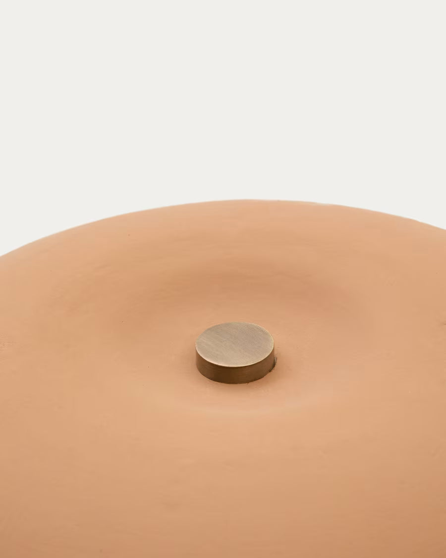 Arinda terracotta table lamp