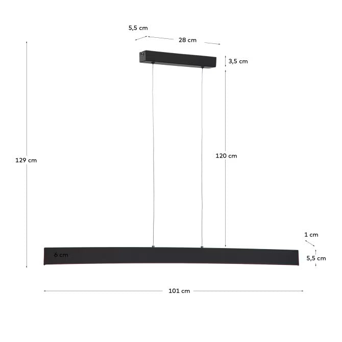 Boadella Ceiling Lamp