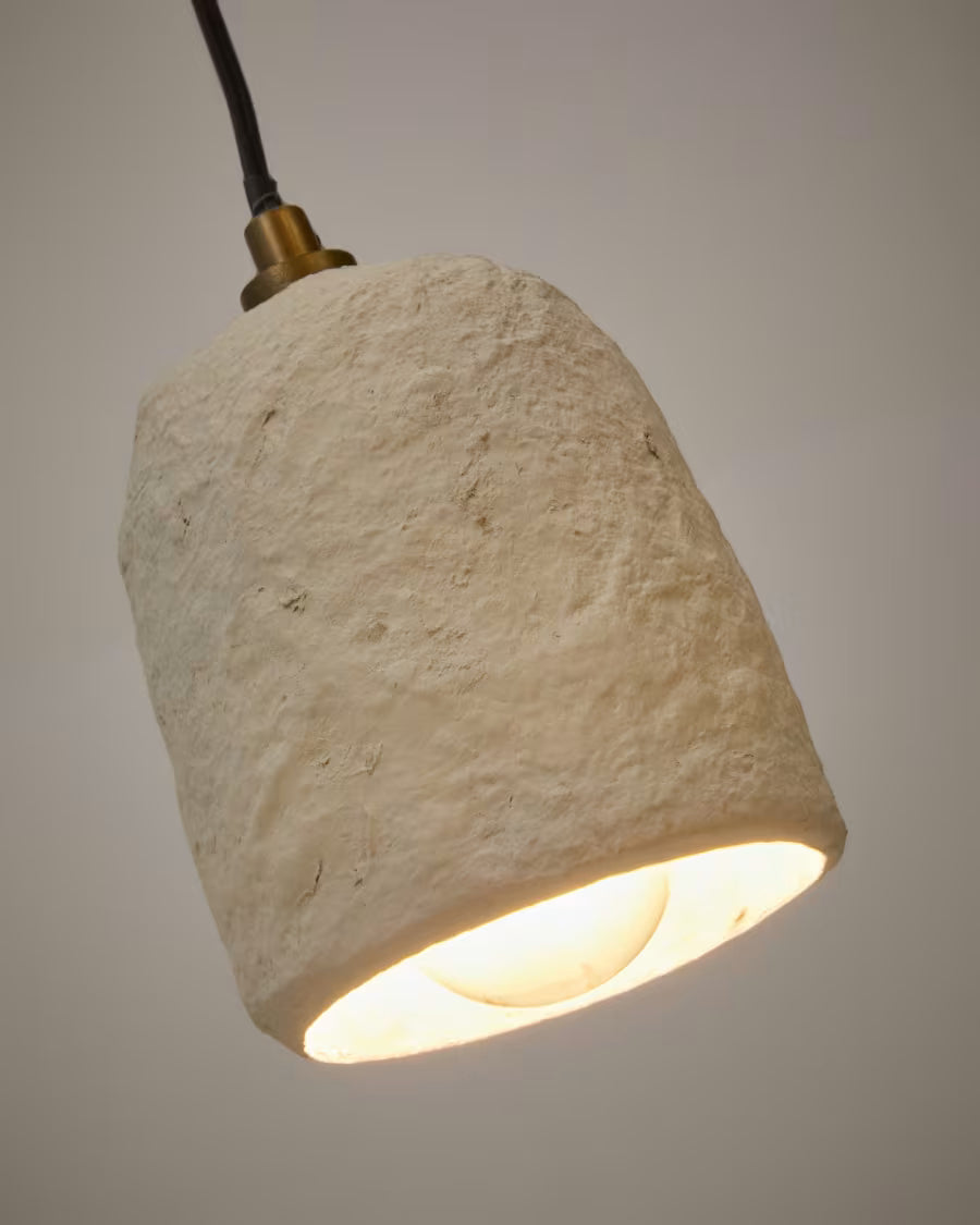 Ullaro white papier-mâché ceiling lamp ? 11#5 cm