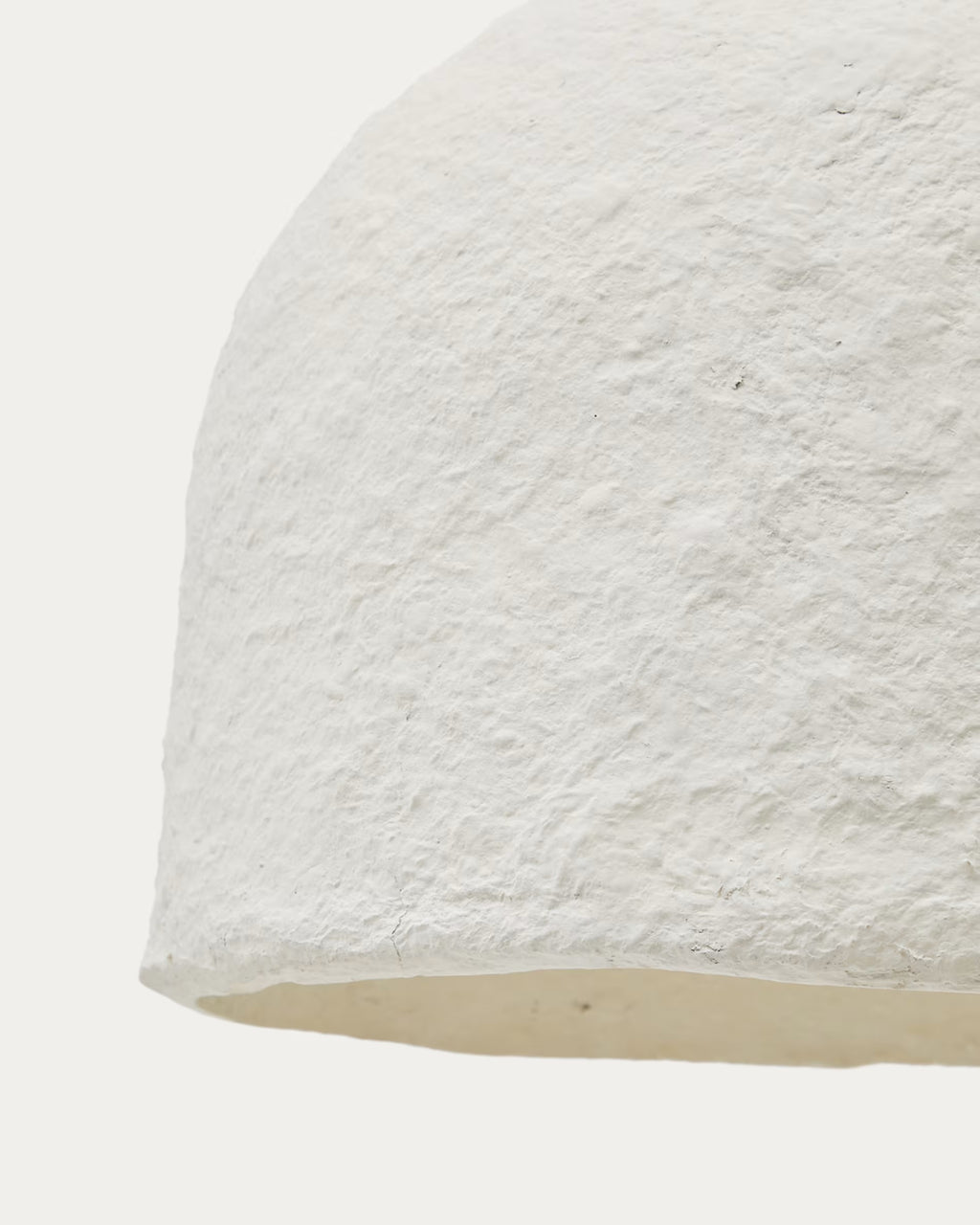 Sineu White Papier-Mâché Ceiling Lamp Ø 34.5 cm
