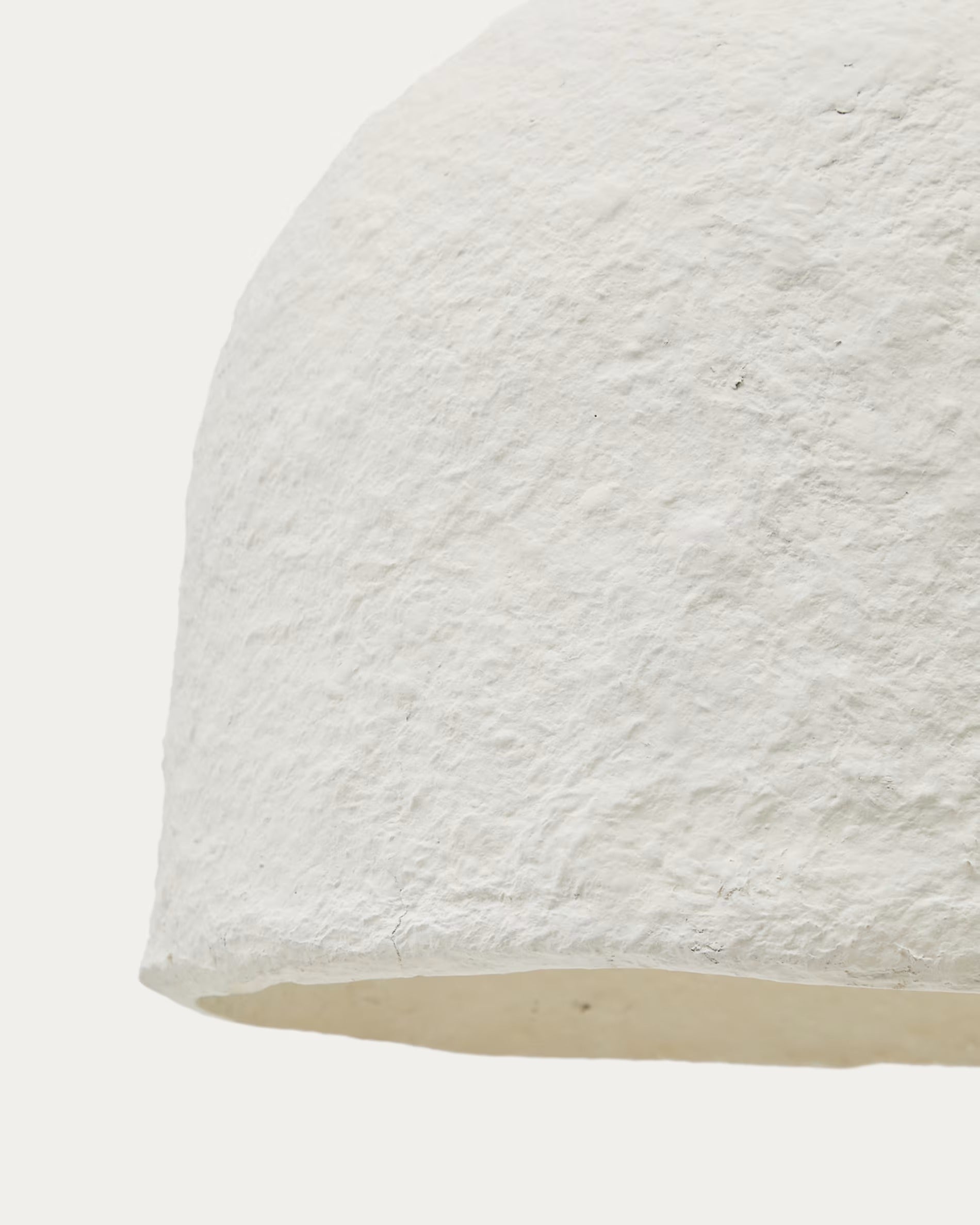 Sineu White Papier-Mâché Ceiling Lamp Ø 34.5 cm