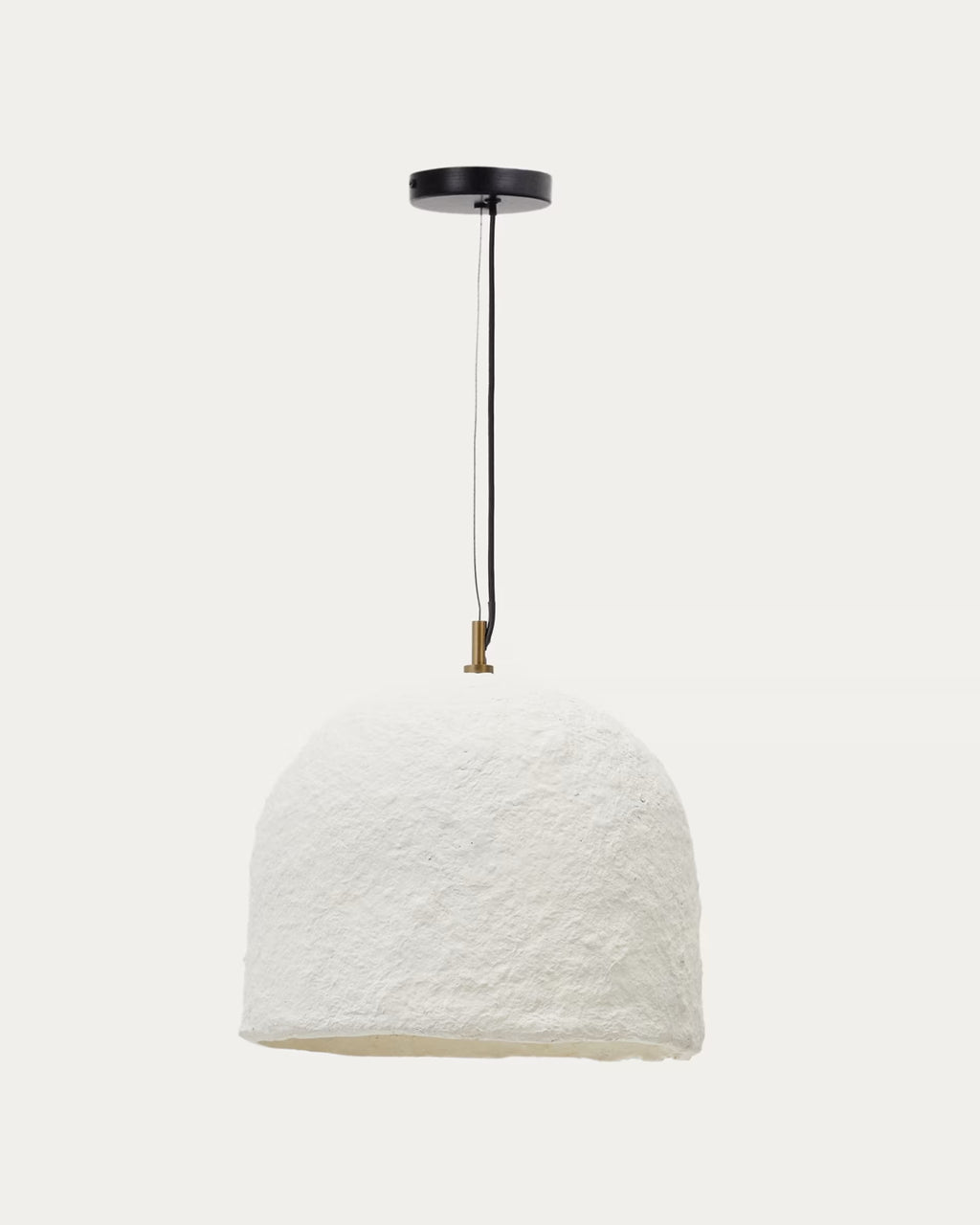 Sineu White Papier-Mâché Ceiling Lamp Ø 34.5 cm
