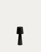 Arenys Small Outdoor Metal Table Lamp in Black