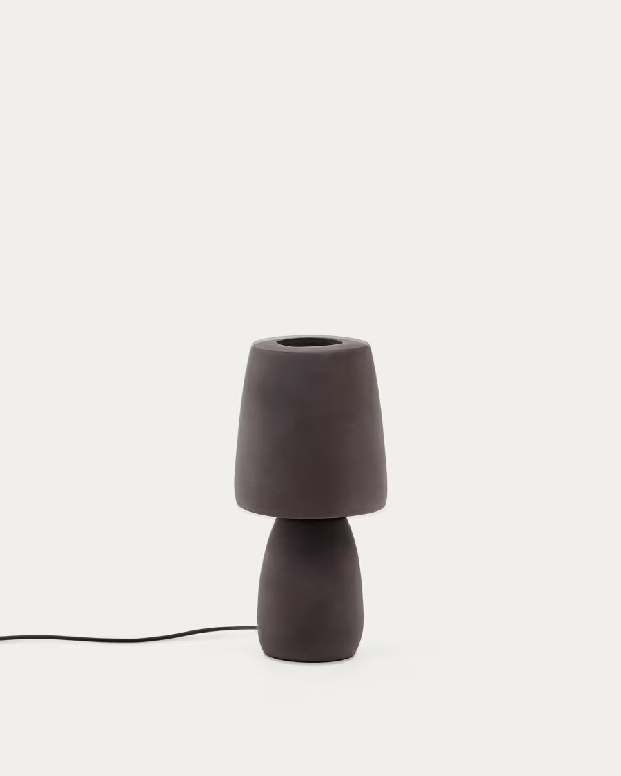 Tandy brown terracotta table lamp