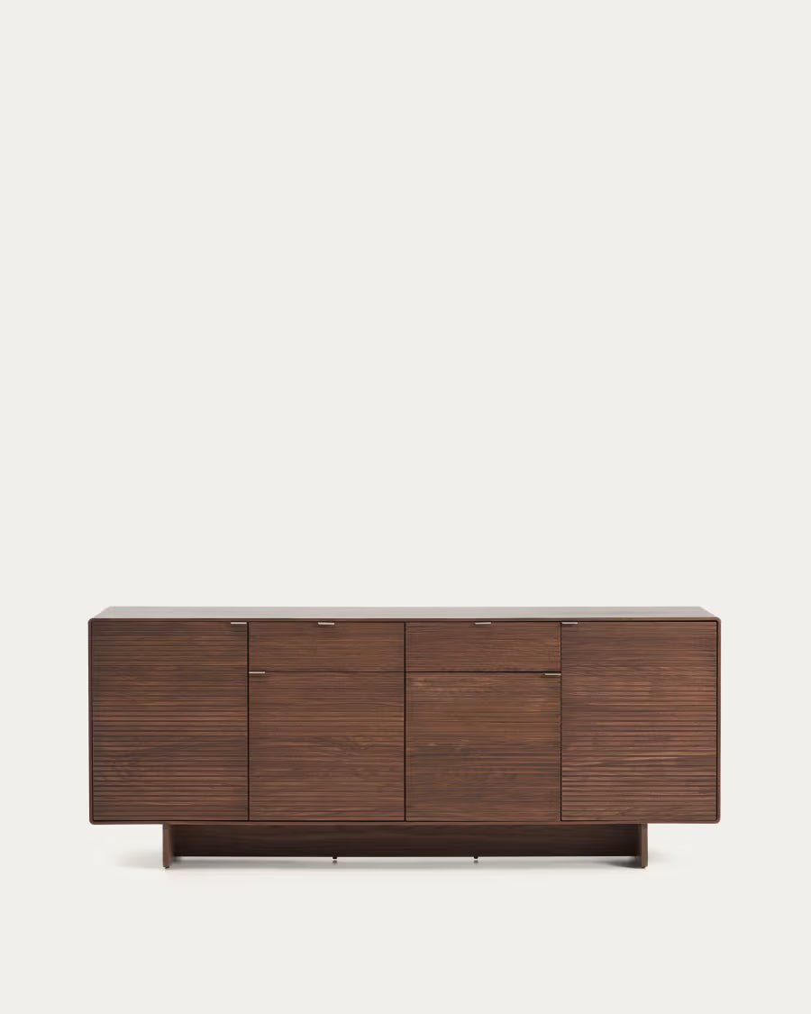 Norlen sideboard with 4 doors in walnut.