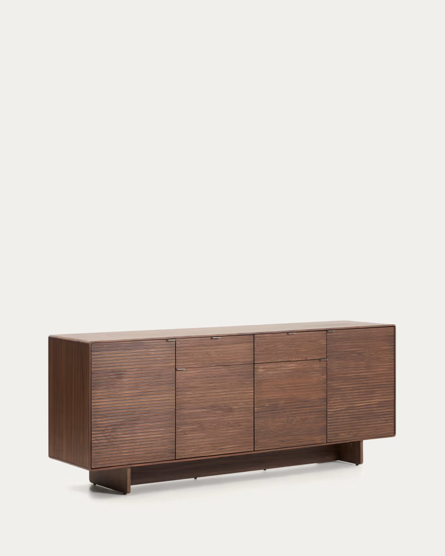 Norlen sideboard with 4 doors in walnut.