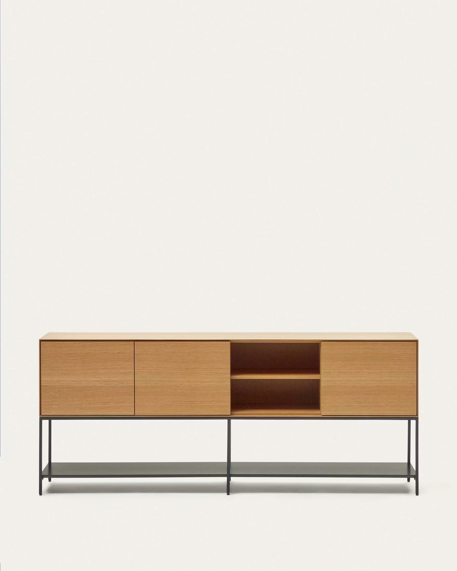 Vedrana 3 Door Sideboard in Oak Veneer