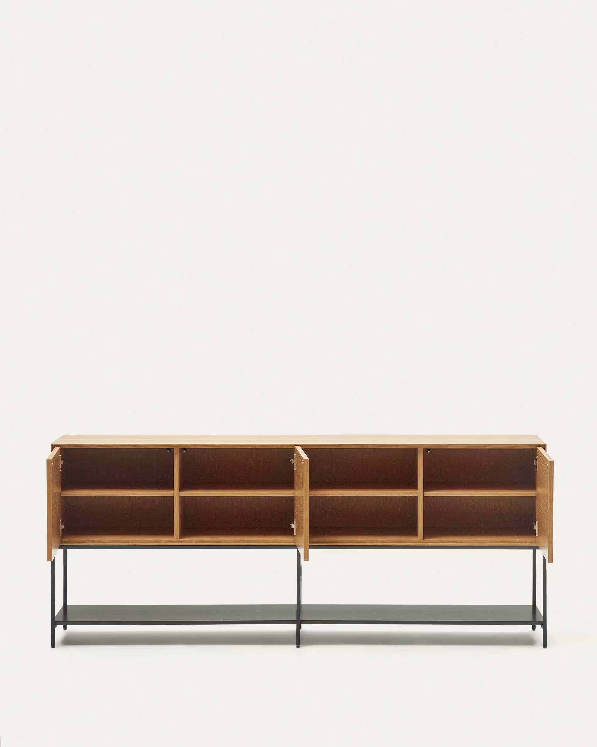 Vedrana 3 Door Sideboard in Oak Veneer