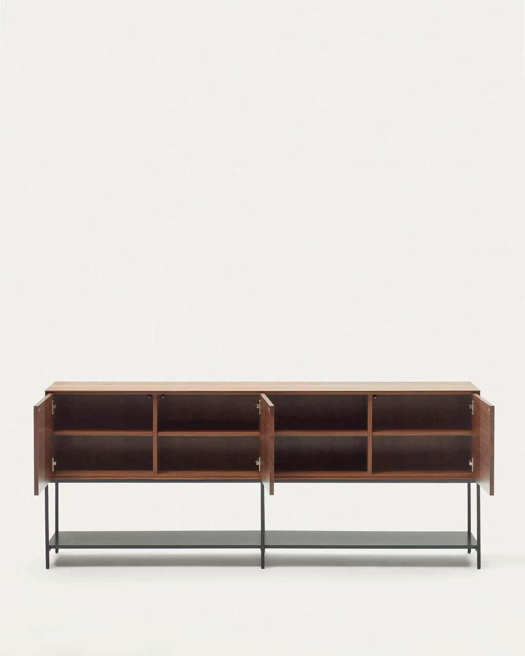 Vedrana 3 Door Sideboard in Walnut Veneer