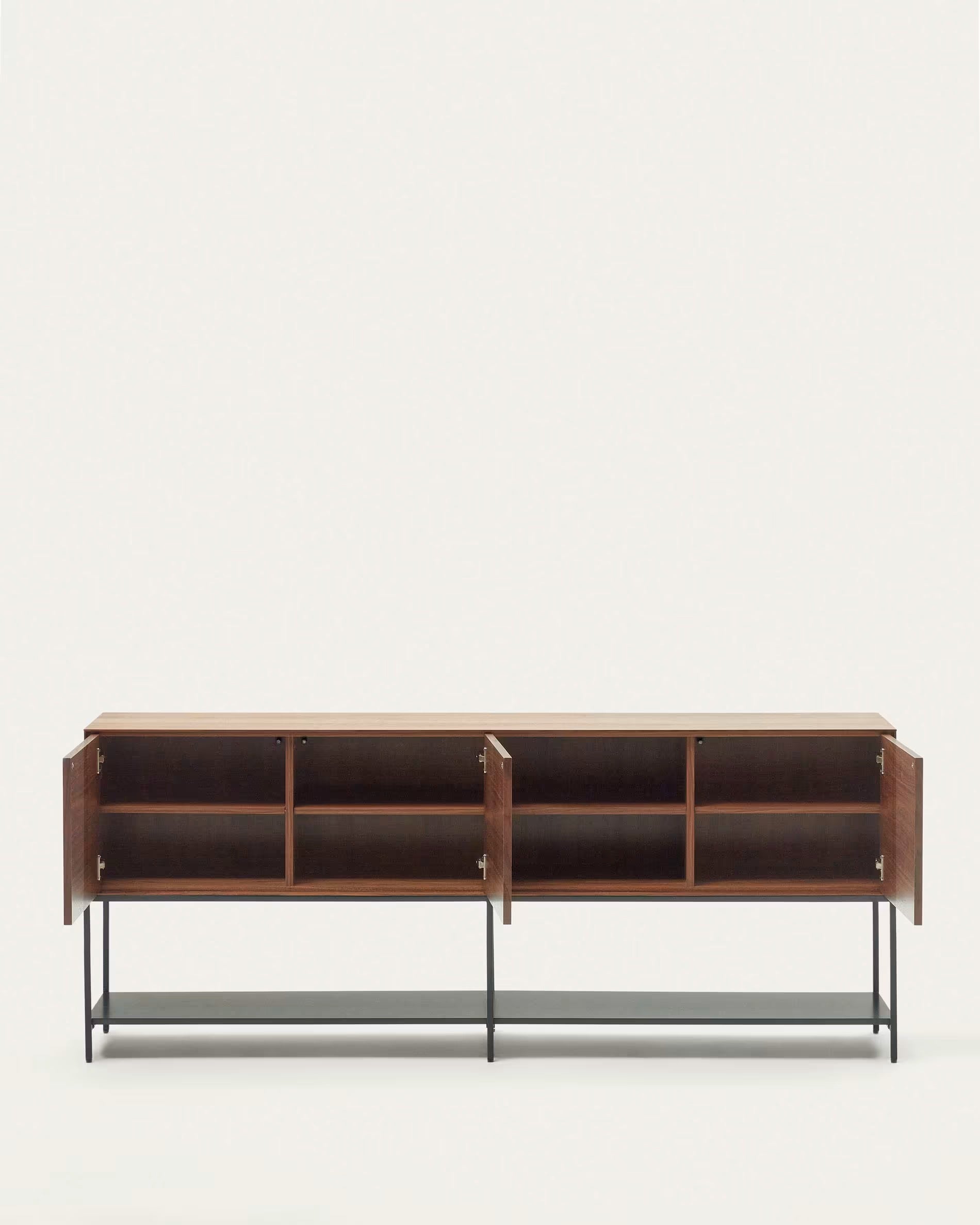 Vedrana 3 Door Sideboard in Walnut Veneer
