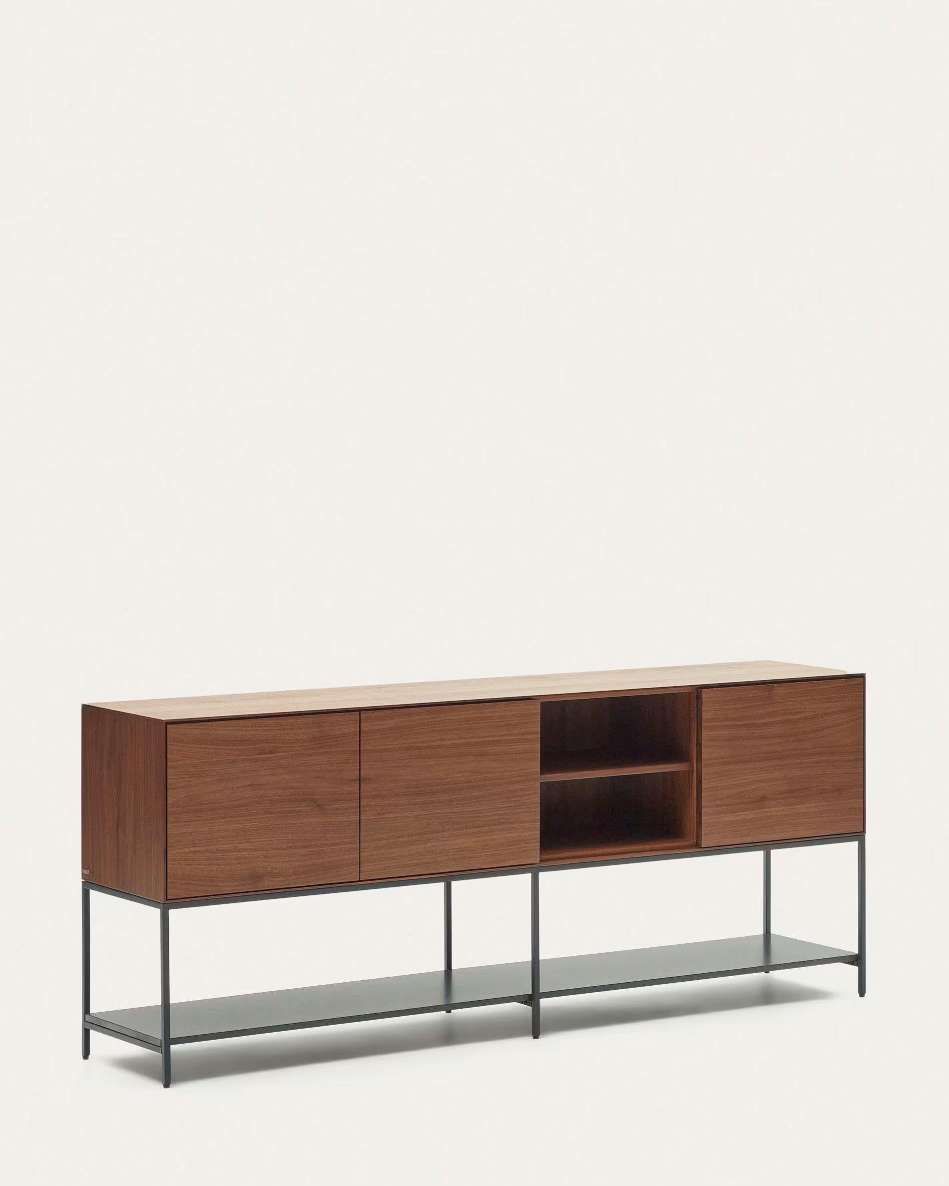 Vedrana 3 Door Sideboard in Walnut Veneer