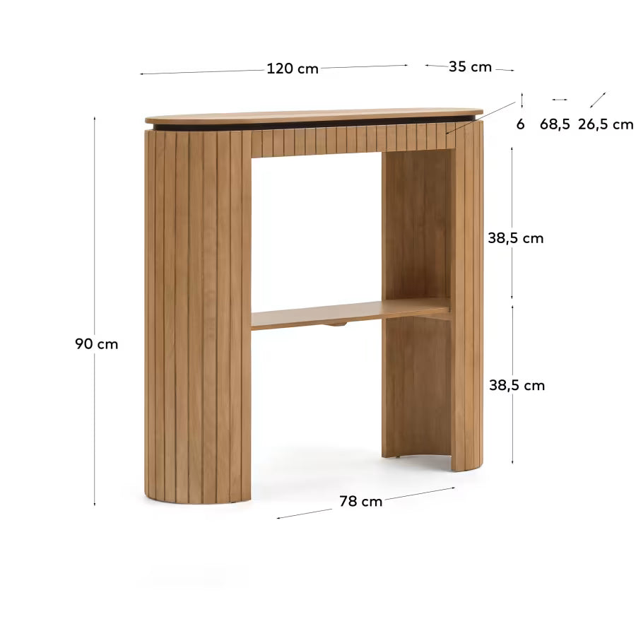 Licia Console Table 120x90cm.