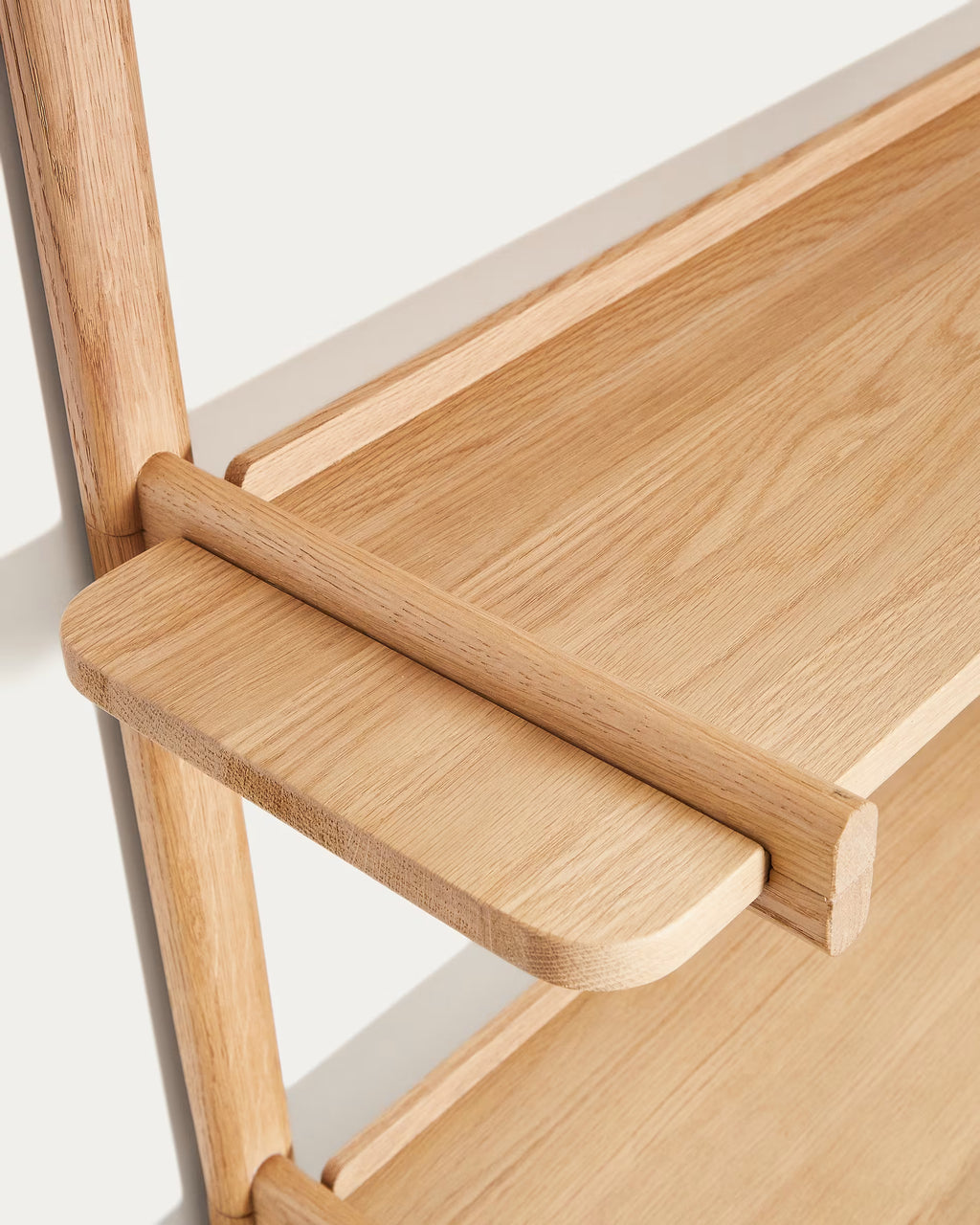 Sitra modular shelf, 3 in a natural finish, 110 cm