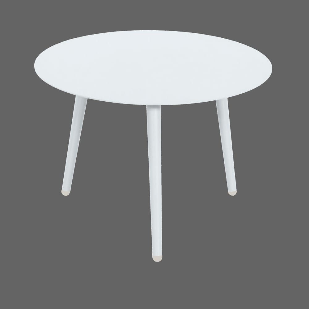 Quin 64cm Round Side table Taupe Outdoor