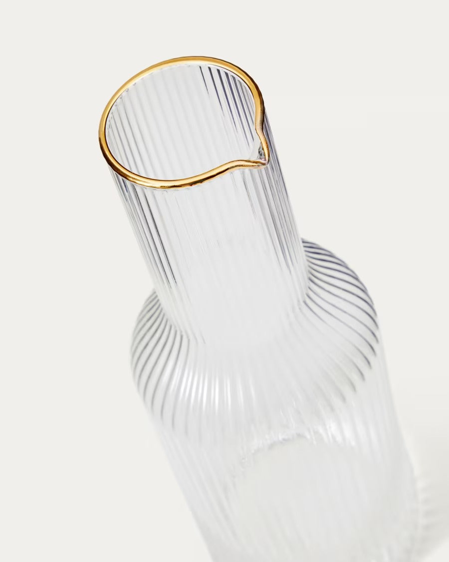 Ayan Transparent Glass Jug, 115 cl