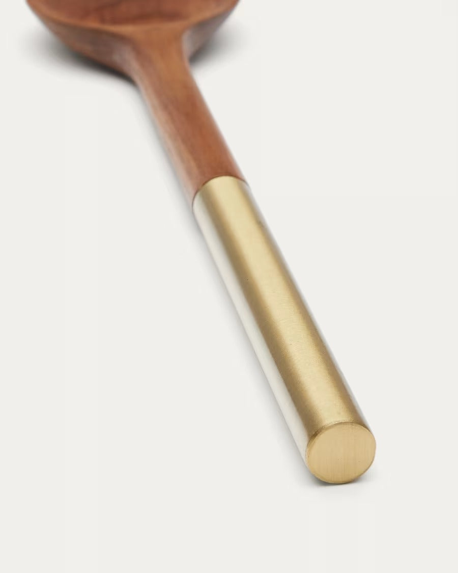 Sataya Round Kitchen Spatula made from FSC 100% acacia wood