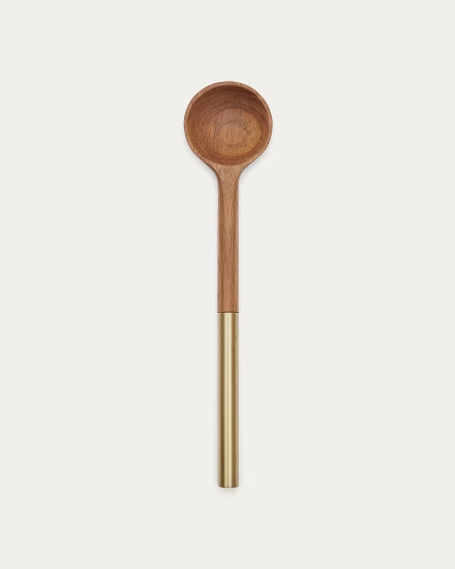 Sataya Round Kitchen Spatula made from FSC 100% acacia wood