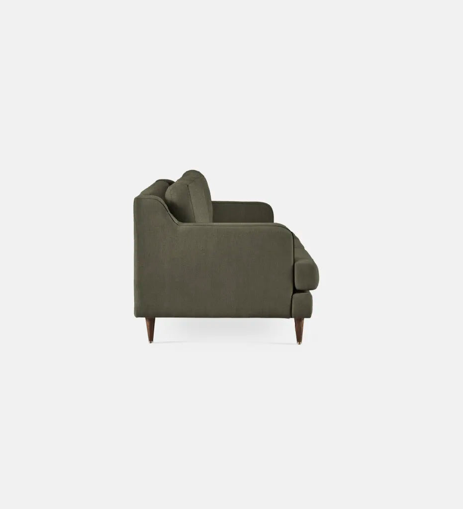 Rococo Fully Upholstered 3 Seater - Fabric Mae Forest