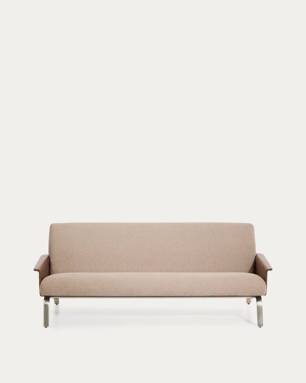 Amsen Light Brown 3-Seater Sofa.