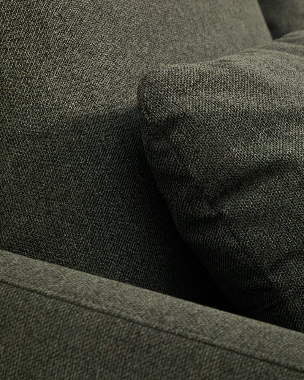 Laira 3-Seater Sofa Bed in Dark Green.