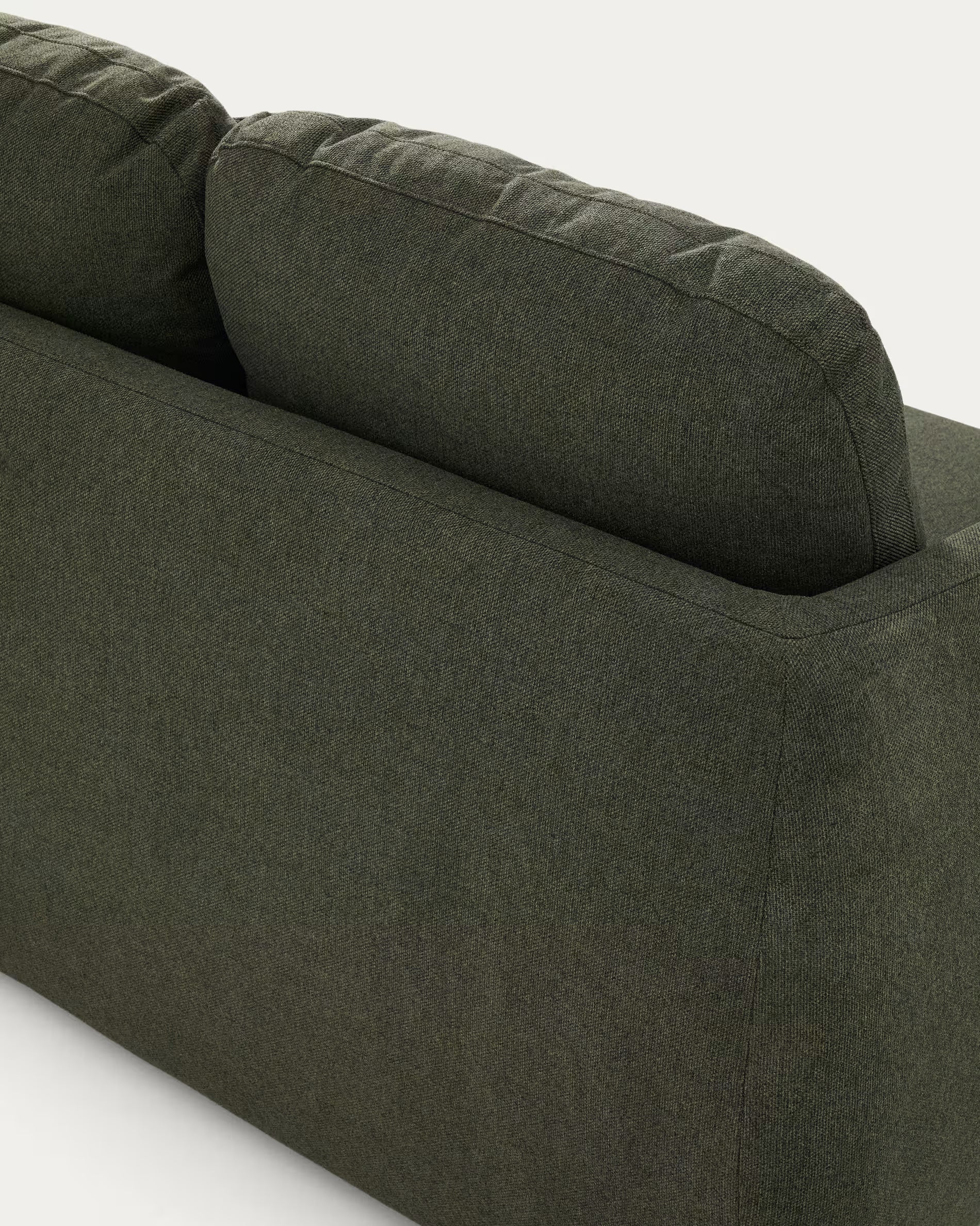 Laira 3-Seater Sofa Bed in Dark Green.