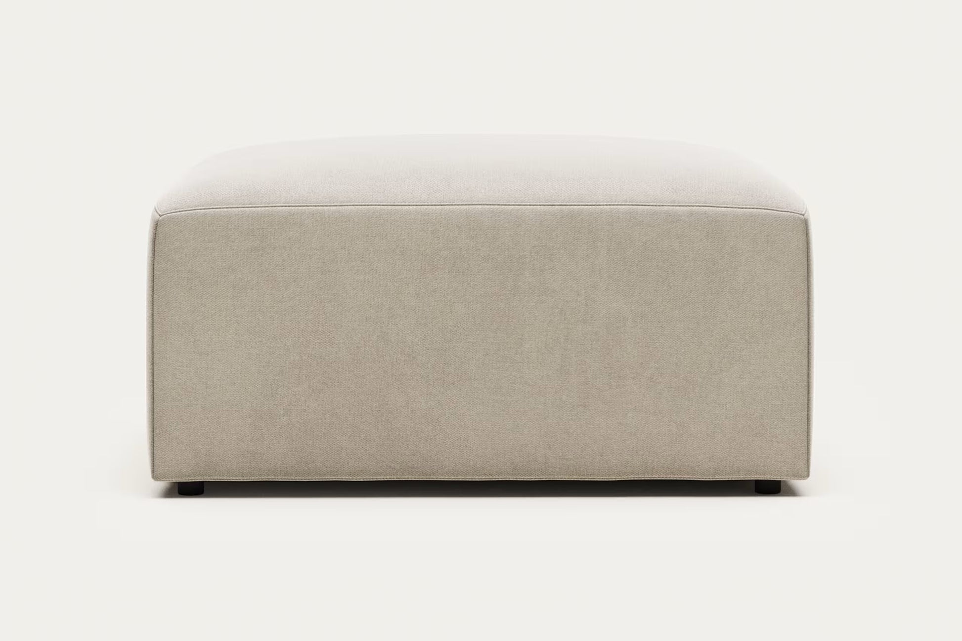 Blok Footstool in Beige, 90x74 cm FSC Mix Credit