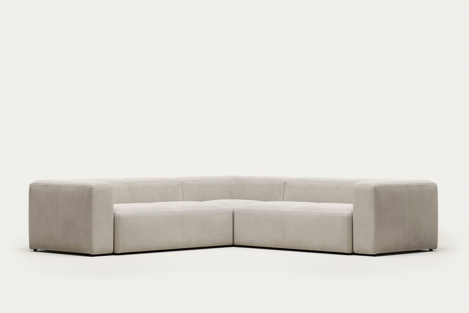 Blok 4 Seater Corner Sofa in beige, 290 x 290 cm