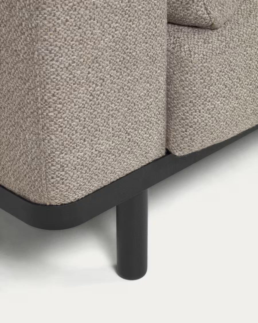 Noa 3 Seater Sofa with Cushions in Beige