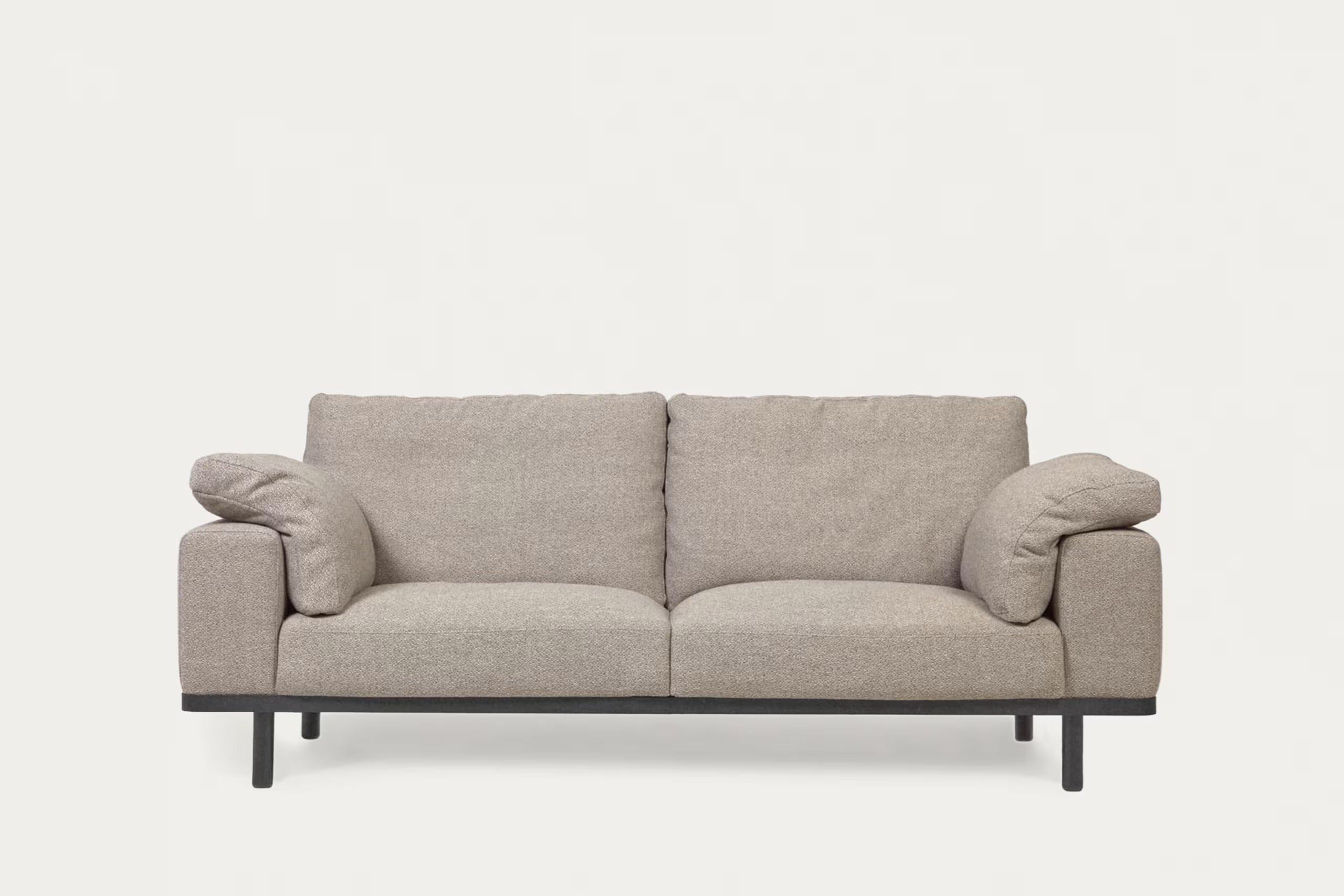 Noa 3 Seater Sofa with Cushions in Beige