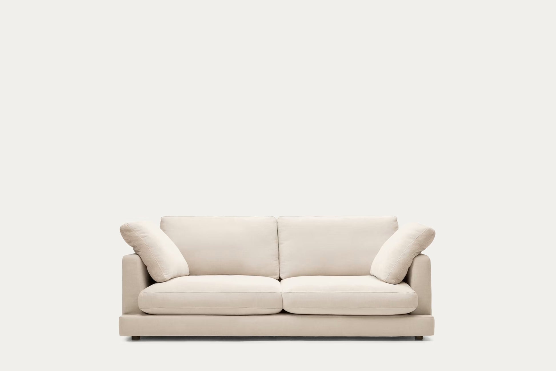 Gala 3 Seater Sofa in Beige 210cm