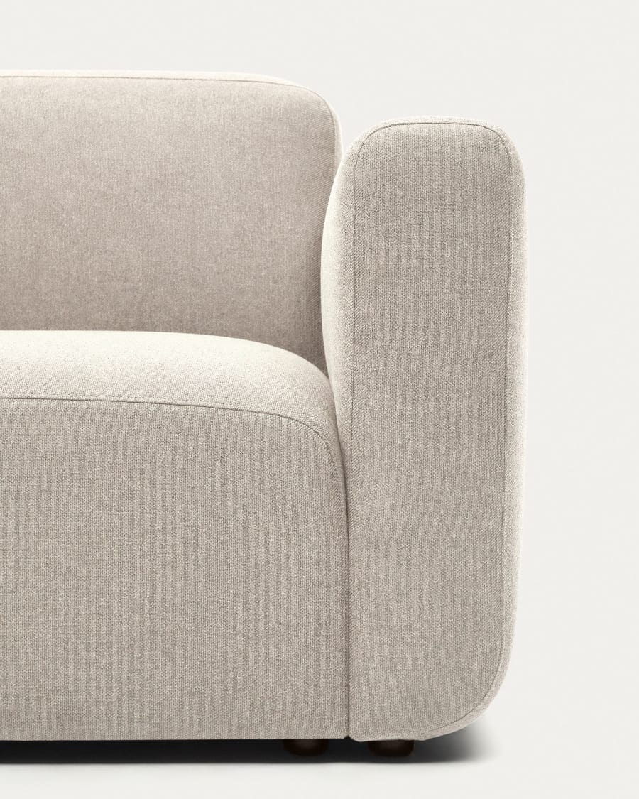 Neom modular armchair in beige FSC Mix Credit