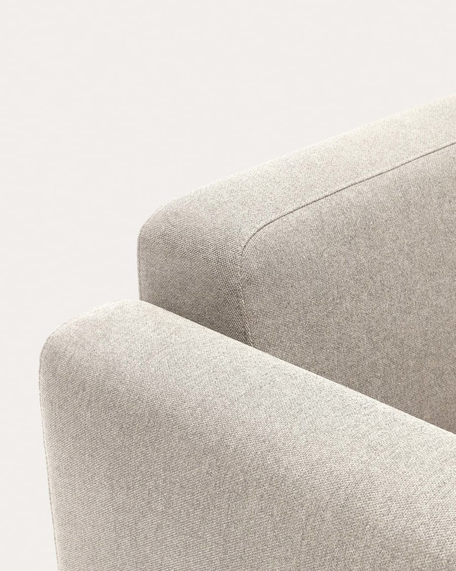 Neom modular armchair in beige FSC Mix Credit