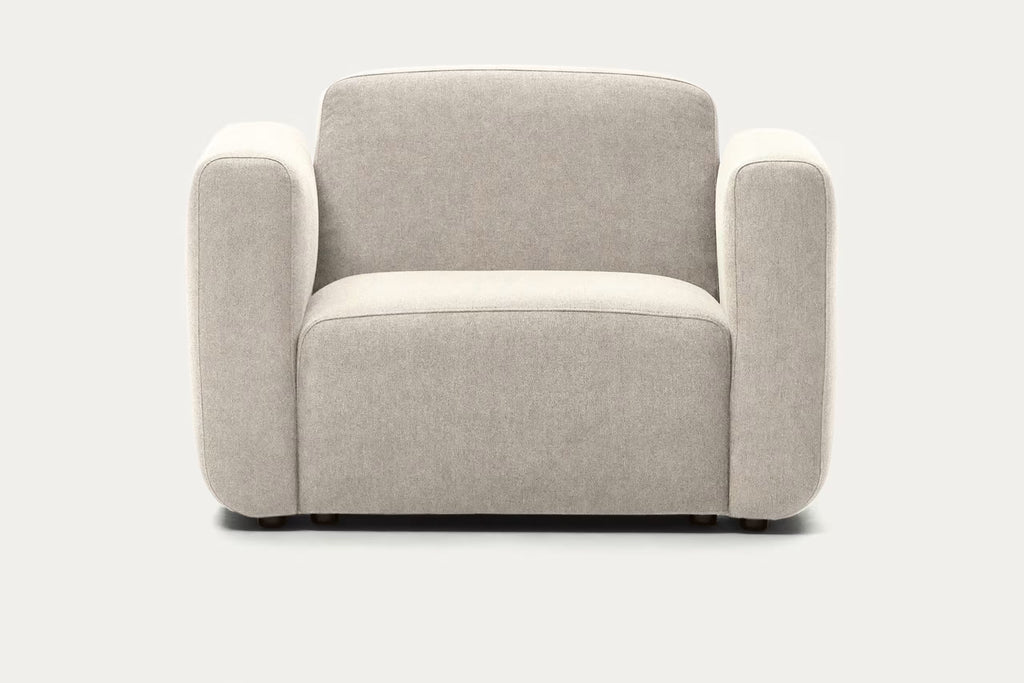 Neom modular armchair in beige FSC Mix Credit