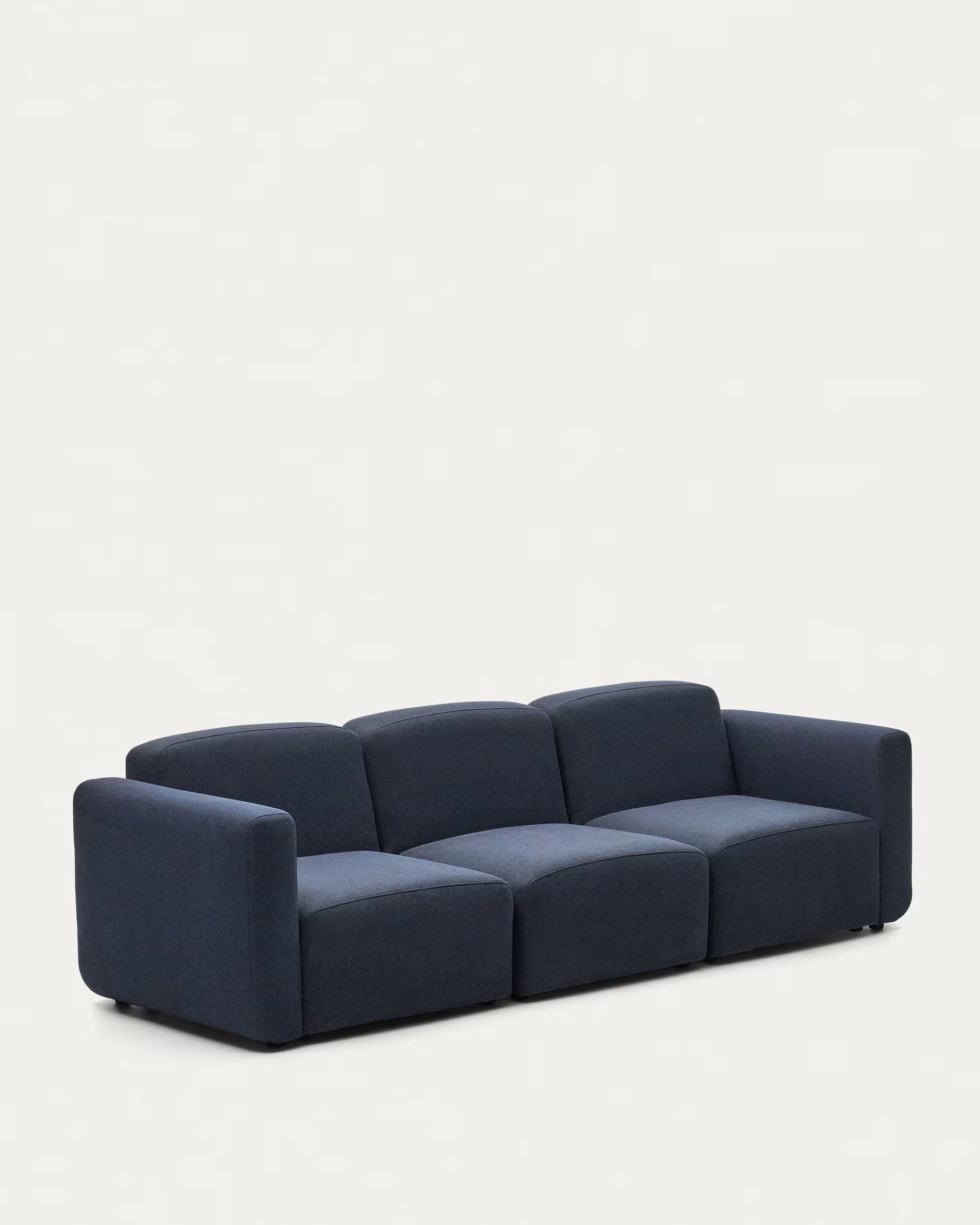 Neom 3 seater Modular Sofa in blue, 263 cm