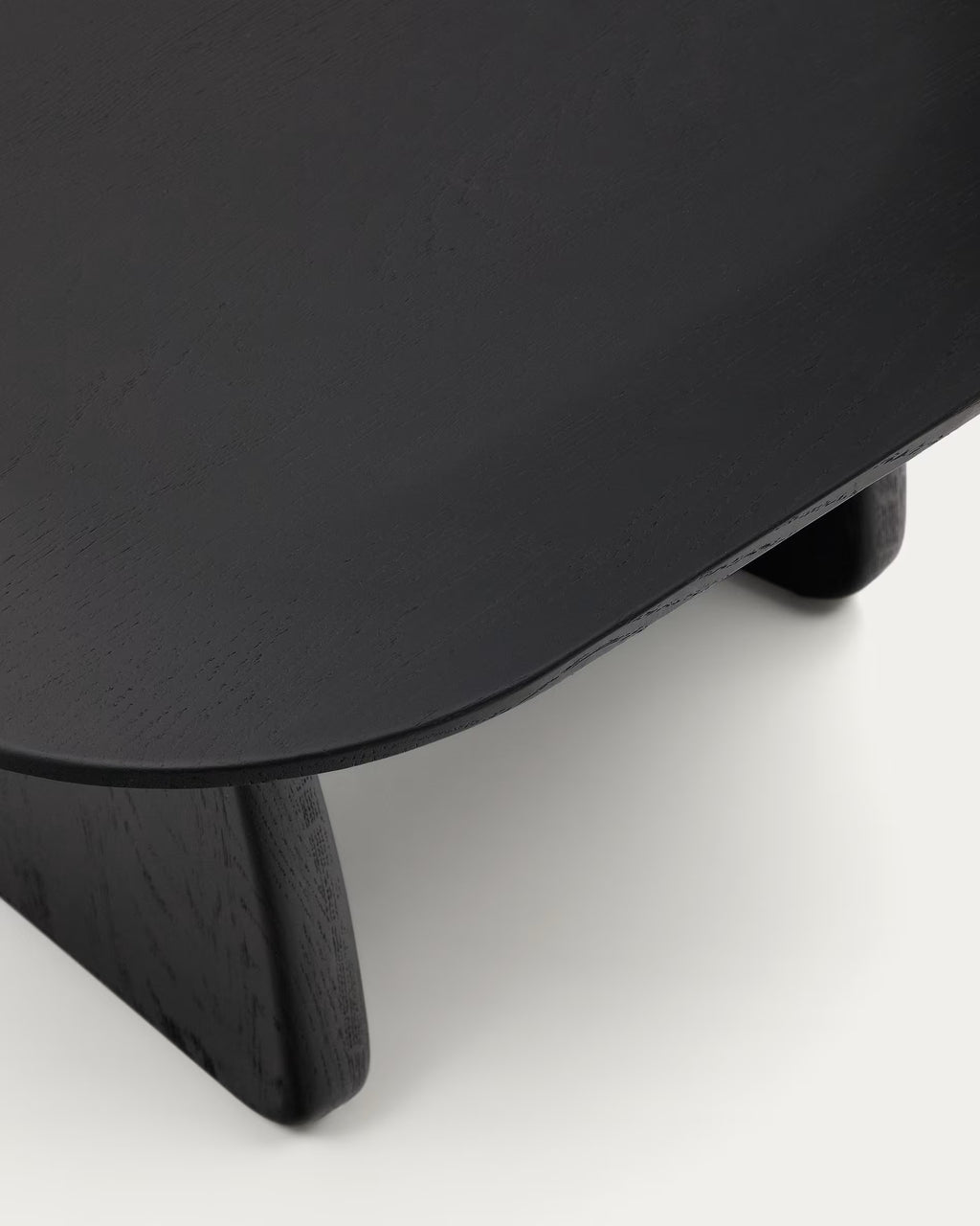 Pirita side table black finish, 71 x 70 cm