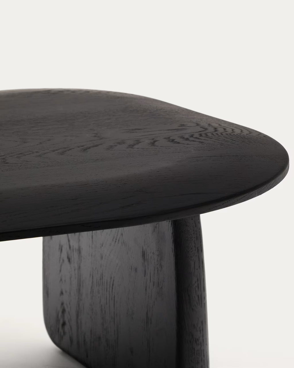 Pirita side table black finish, 71 x 70 cm